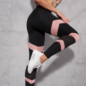 Mesh Patchwork Legins - ActiveFitWear