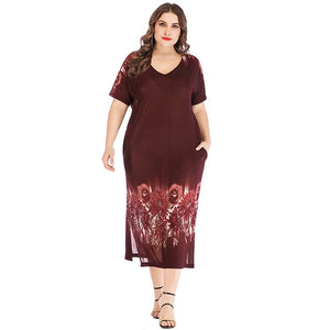 Floral Print Vintage Dress - ActiveFitWear